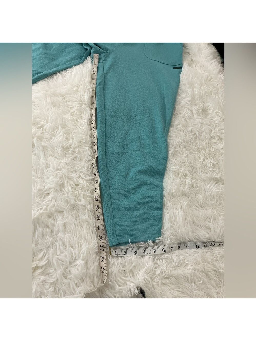 Nine West teal Active textured joggers Woman’s size 1X new with tags - Picture 9 of 14